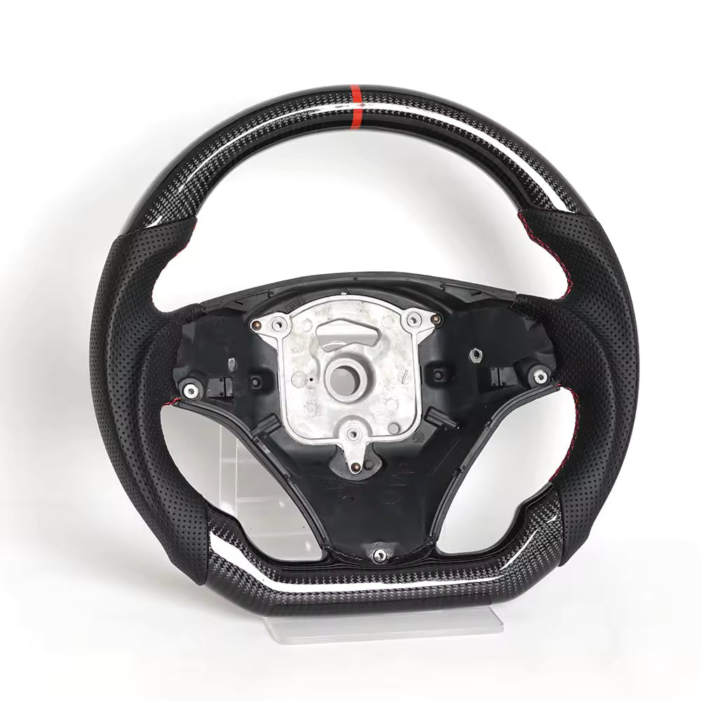 Real Carbon Fiber Steering Wheel for BMW E90 E92 E93 M3, 328i, 335i & 135i 2009-2013