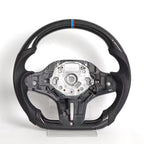 Real Carbon Fiber Heated M Sport Steering Wheel for BMW G Series M5, M8, X3M, X5, X6 & X7