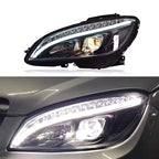 LED Headlights Assembly for Mercedes Benz C-Class W204 (2007–2011)