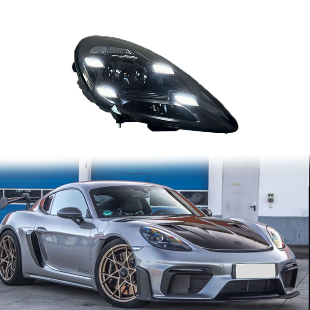 LED Headlights for Porsche 718 Cayman & Boxster 982/982C 2016-2024