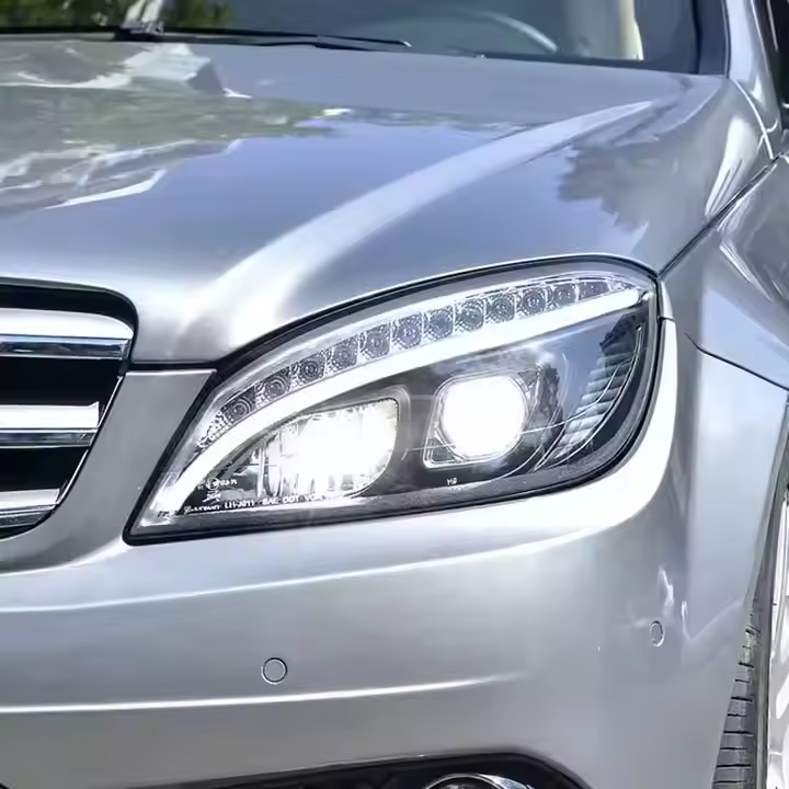 LED Headlights Assembly for Mercedes Benz C-Class W204 (2007–2011)