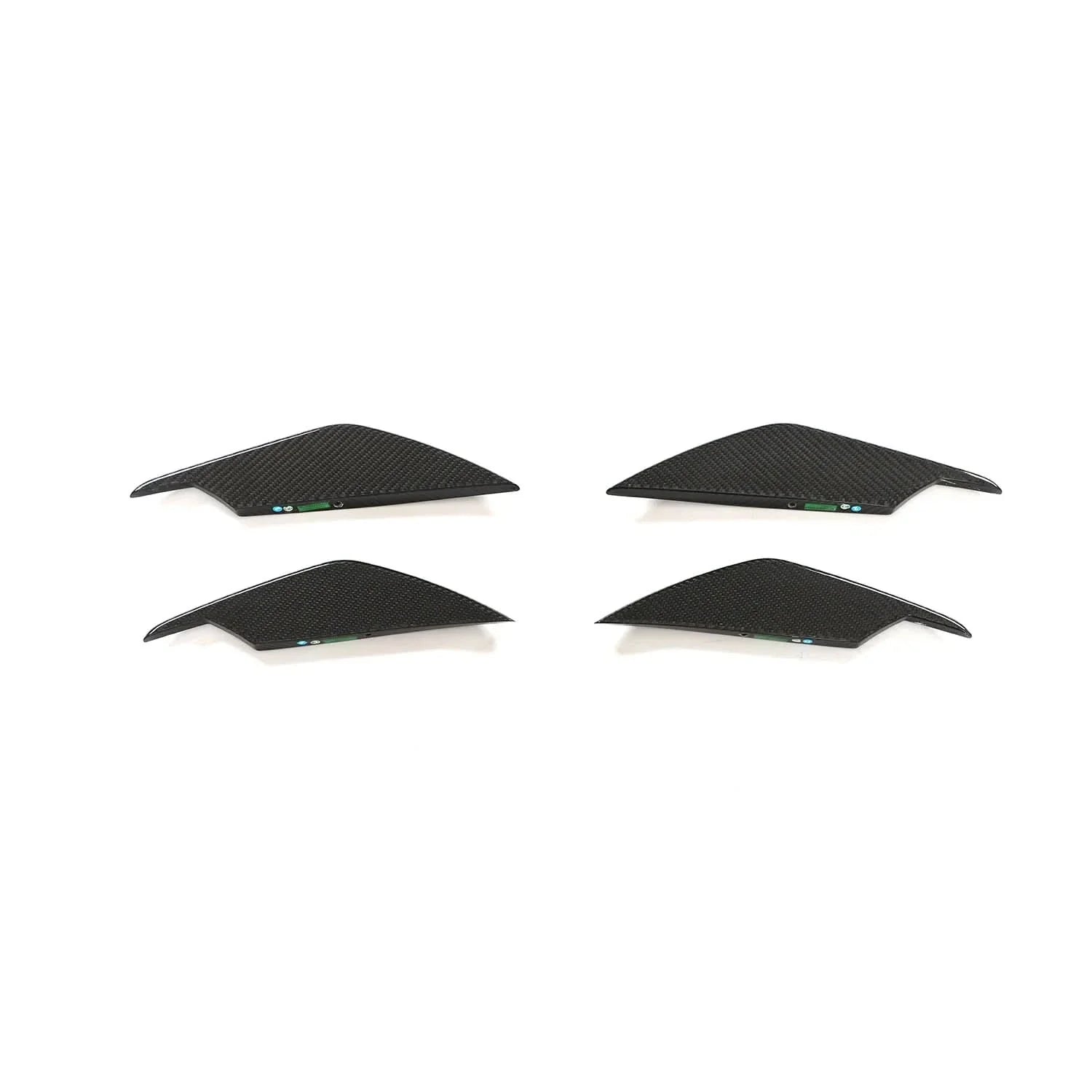 Dry Carbon Fiber Front Bumper Canards – BMW G80 M3 & G82/G83 M4 (2021+)