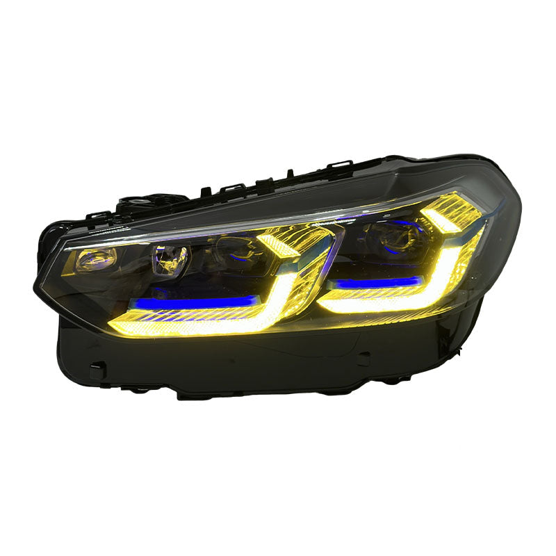 Dual-Color LED Headlights for BMW X3 G01 2022-2024