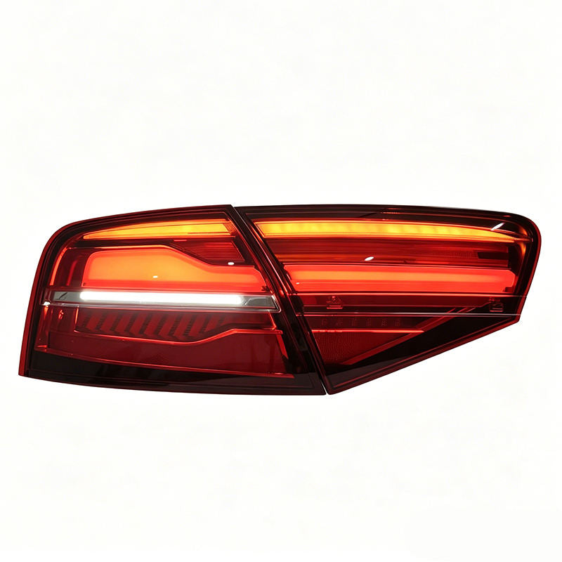 Audi A8 Through-Beam LED Tail Lights Rear Lamp Assembly 2011-2013