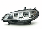 Dual-Color Angel Eye LED Headlights for BMW X6 E71 2008-2014