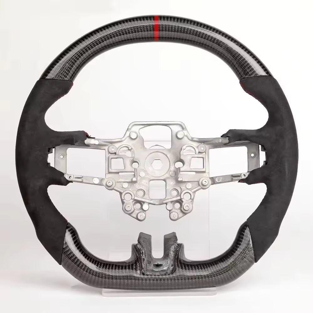 Heated Carbon Fiber Steering Wheel for Ford Mustang 2018-2023