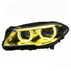 Angel Eye Laser Dual Lens Bi-Color LED Headlights for BMW 5 Series F10/F18 & M5 2010-2017