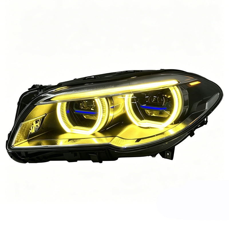 Angel Eye Laser Dual Lens Bi-Color LED Headlights for BMW 5 Series F10/F18 & M5 2010-2017