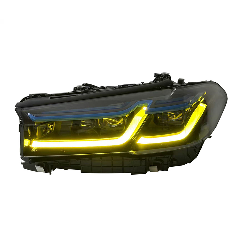 Dual Color LED Headlights Assembly for BMW 5 Series G30 G38 (2018–2020)