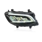 LED Headlights Assembly for Mercedes-Benz Sprinter | Three-Eye Style Upgrade | LED Daytime Running Lights | Plug & Play