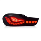 BMW 4 Series F32 F82 OLED GTS Style Red Smoked Taillights 2012-2018