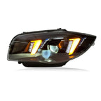 BMW 1 Series E87 Snake Eye Laser LED Headlight Assembly with Dual-Color DRL (Yellow / White) 2004 - 2011 (116i / 118i / 120i / 125i)