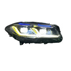 Dual Color LED Headlights Assembly for BMW 5 Series F10/F18