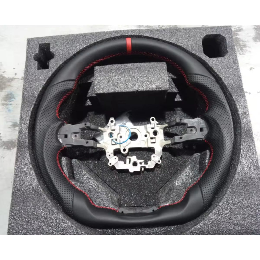 LED Carbon Fiber Steering Wheel for Honda Civic 11th Gen FL 2022-2025