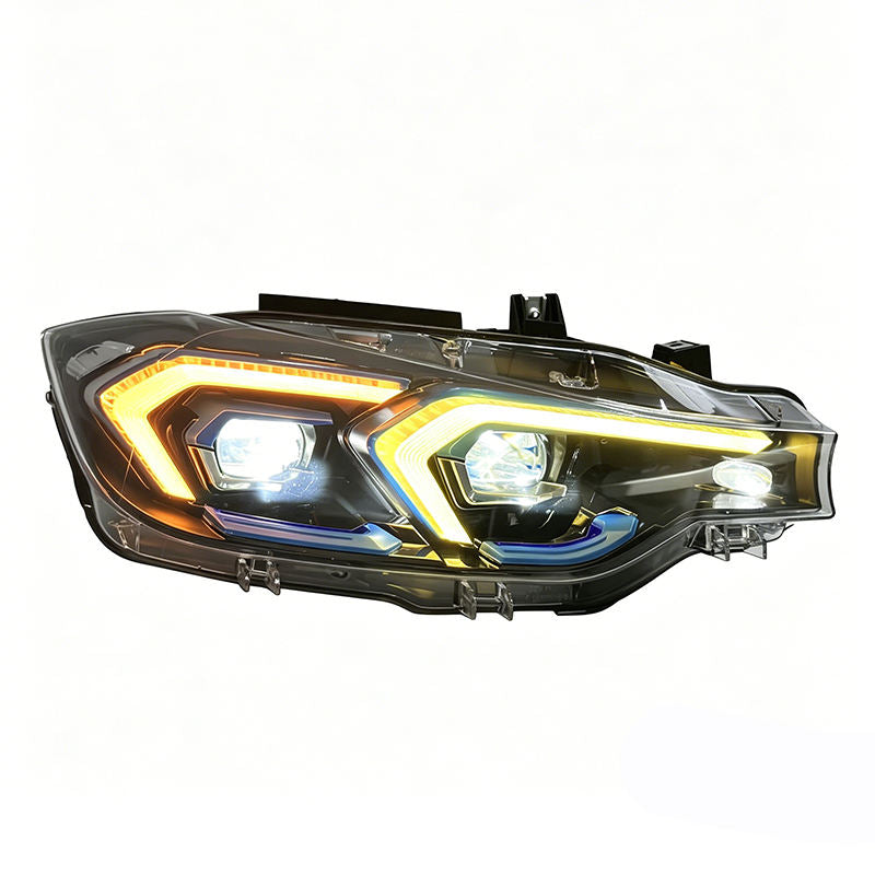 V2 Dual-Color LED Headlights for BMW F30/F31/F35 3 Series 2012-2018