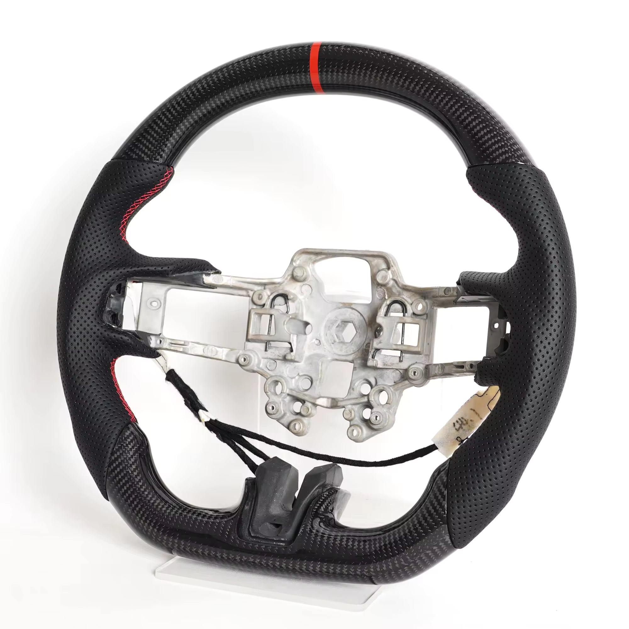 Heated Carbon Fiber Steering Wheel for Ford Mustang 2018-2023