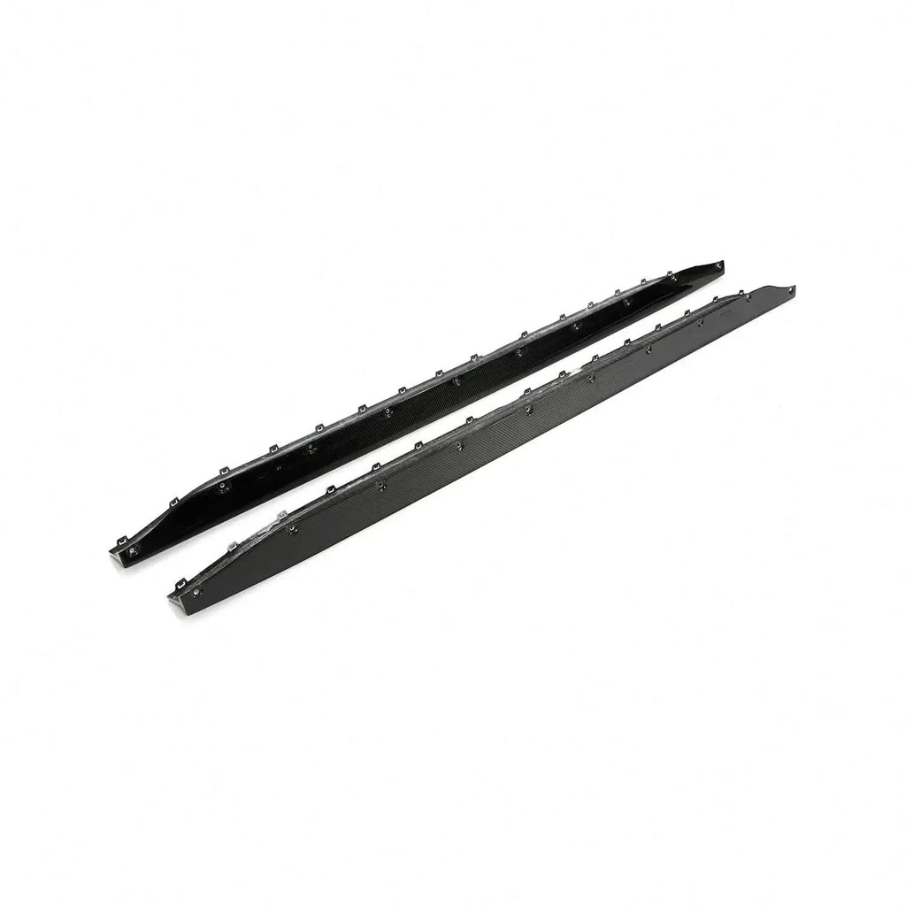 Dry Carbon Fiber Side Skirt Extensions – BMW G80 M3 Competition (2021+)
