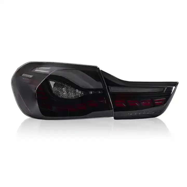 BMW 4 Series F32 F82 OLED GTS Style Red Smoked Taillights 2012-2018