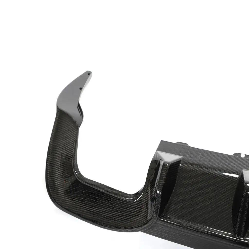 Audi A4 S-Line / S4 B9 Rear Diffuser – Prepreg Dry Carbon Fiber (2020–2021)