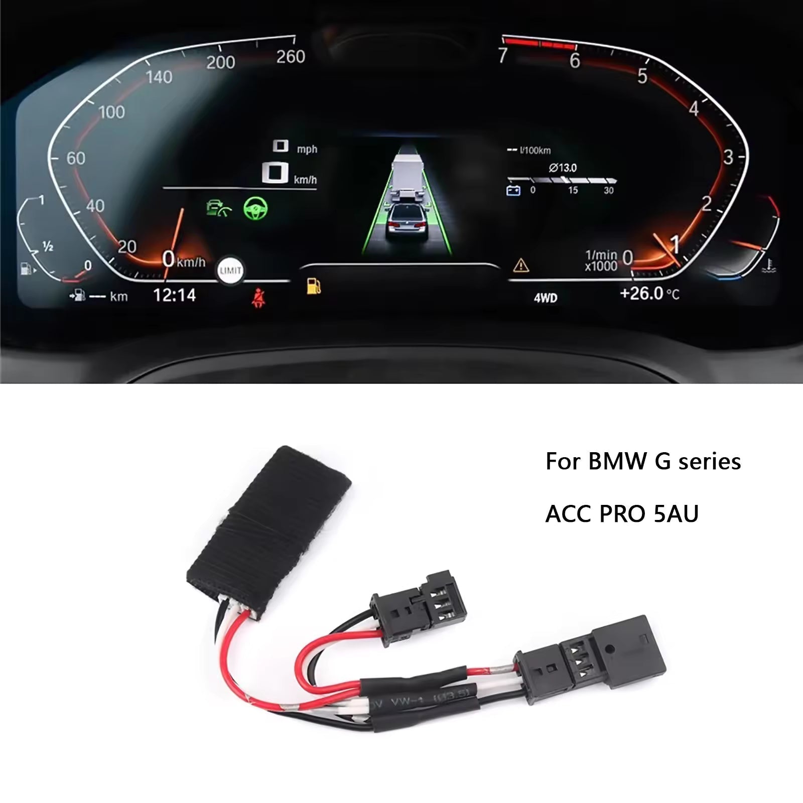 Heated Carbon Fiber Steering Wheel for BMW G20 G80 G82 M3 M4