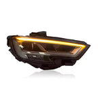 LED Headlights for Audi A3 / S3 / RS3 2017–2020 Plug-and-Play Projector Assembly