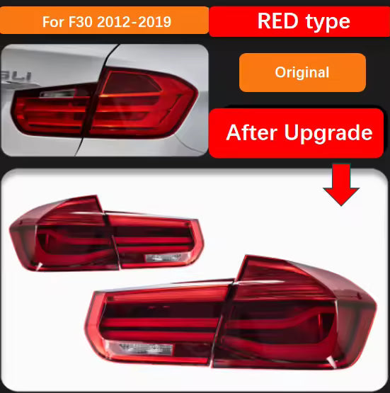 BMW 3 Series F30/F35 LED Tail Lights Rear Lamp Assembly 2013-2016