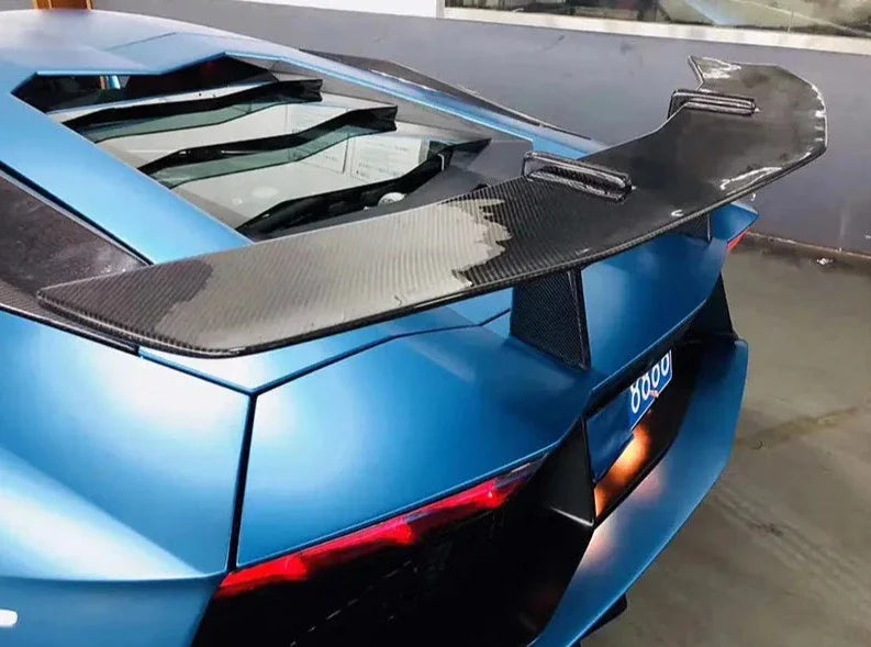 SV Style Carbon Fiber Wing - Lamborghini Aventador  LP700 LP750