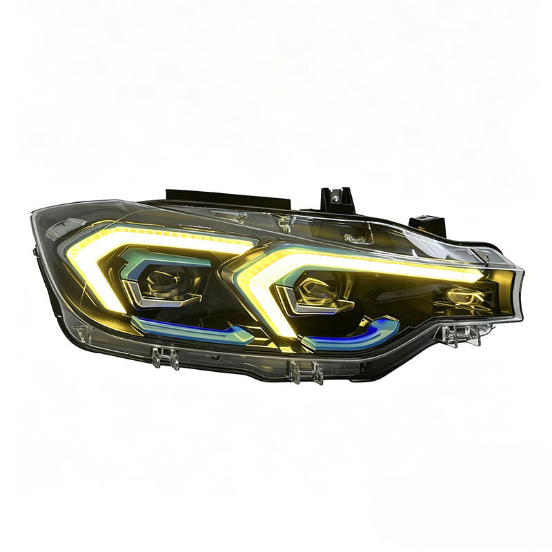V2 Dual-Color LED Headlights for BMW F30/F31/F35 3 Series 2012-2018