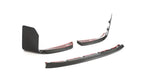 Gloss Carbon Fiber Front Lip Canards Splitter Set for BMW M2 G87 Coupe 2023+