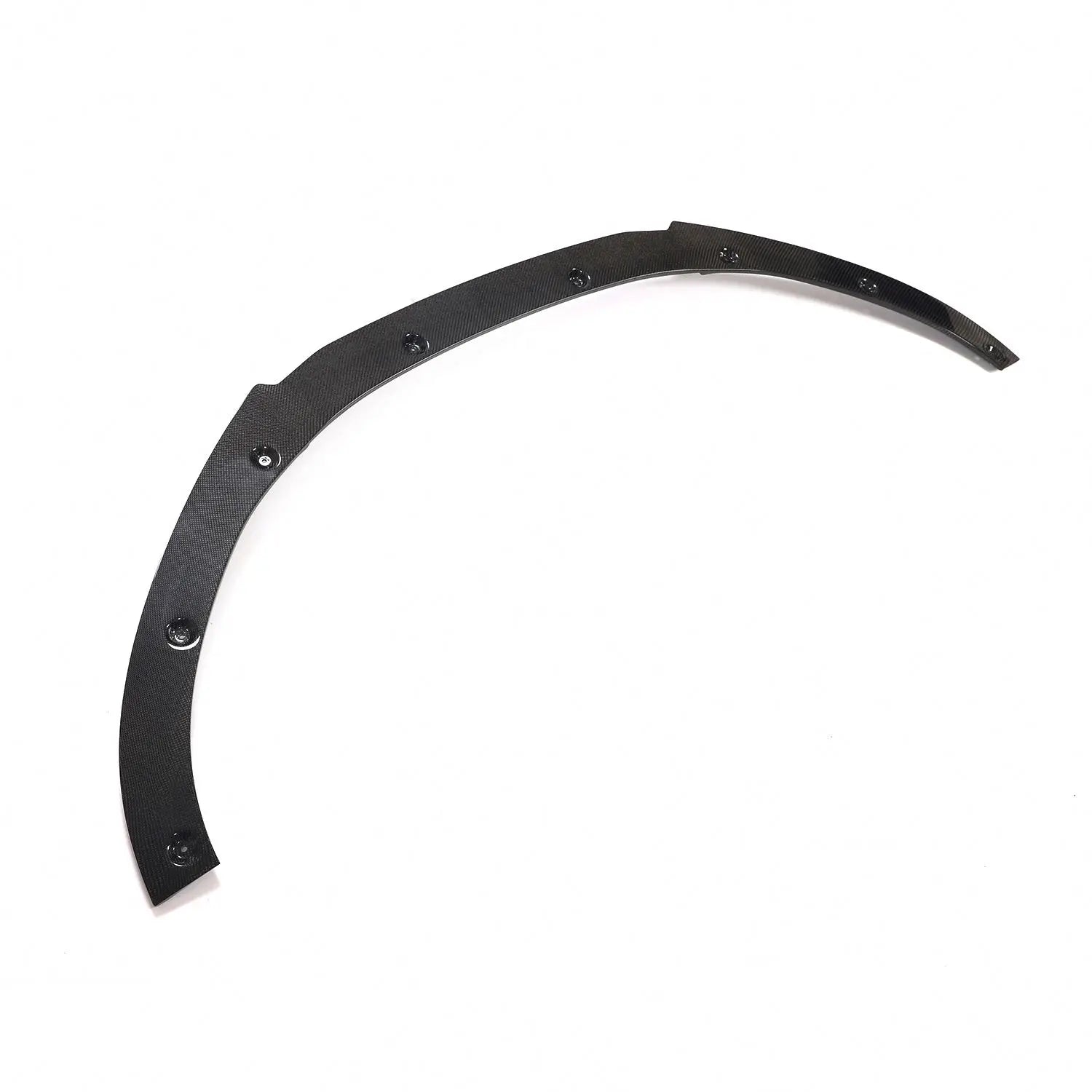 Audi RS6 C7 Carbon Fiber Front Center Lip – Gloss Black Splitter (2013–2016)