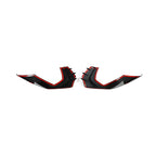 Audi S3 8Y / A3 S-Line Sedan Carbon Fiber Front Bumper Canards 2021 - 2023