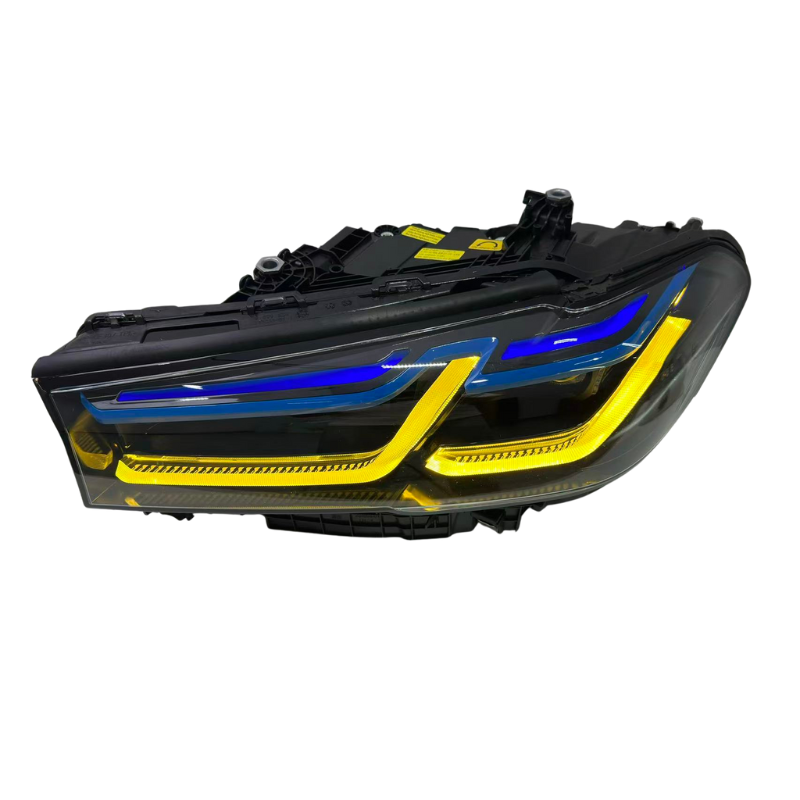 Triple-Color LED Headlights for BMW 5 Series G30/G38 LCI 2021-2023