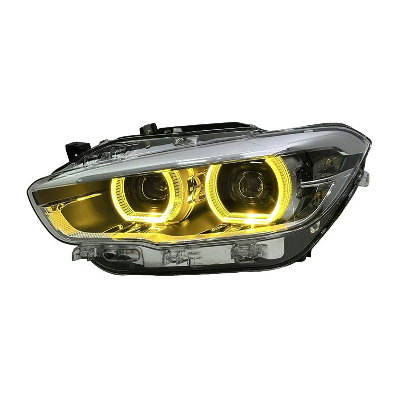 Dual Color LED Headlights Assembly for BMW 1 Series F20 (2015–2018)