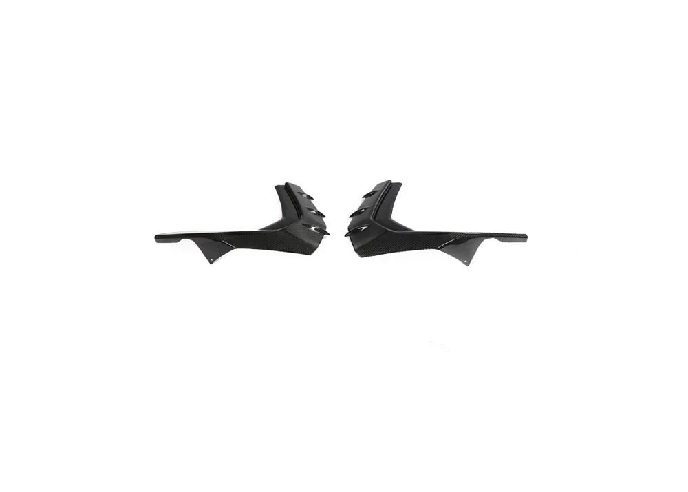 Audi S3 8Y / A3 S-Line Sedan Carbon Fiber Front Bumper Canards 2021 - 2023