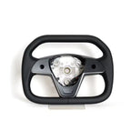 Cybertruck Style Heated Full Leather Steering Wheel for Tesla Model 3 & Model Y