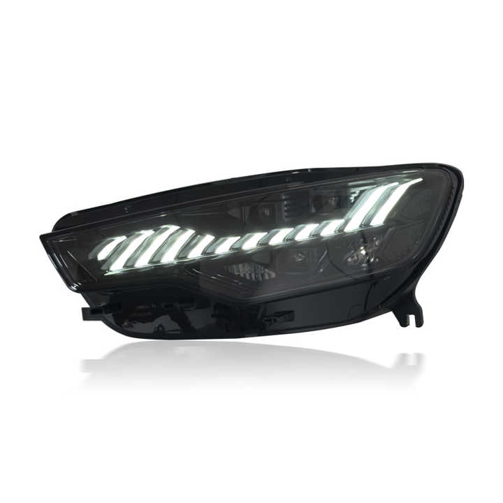 LED Headlights Assembly for Audi A6 / A6L C7 (2012–2018) | Dynamic Turn Signal Upgrade | LED Daytime Running Lights | Plug & Play