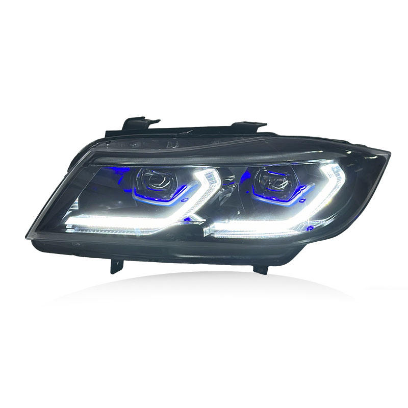 Dual-Color LED Headlights for BMW 3 Series E90/E91 2005-2012