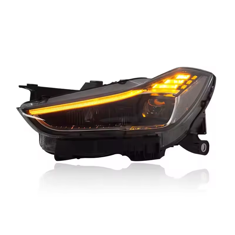 Full LED Headlights for Maserati Ghibli 2014-2019 Plug-and-Play Headlight Assembly