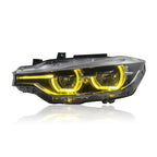 Dual-Color IKON Style LED Headlights for BMW 3 Series F30/F35 2013-2018