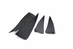 Audi A3 S-Line / S3 Sedan (2017-2019) Carbon Fiber Front Bumper Canards – Facelift Aero Splitter Set (4PC)