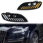 LED Headlights for Audi Q7 2006–2015 Plug-and-Play Headlight Assembly