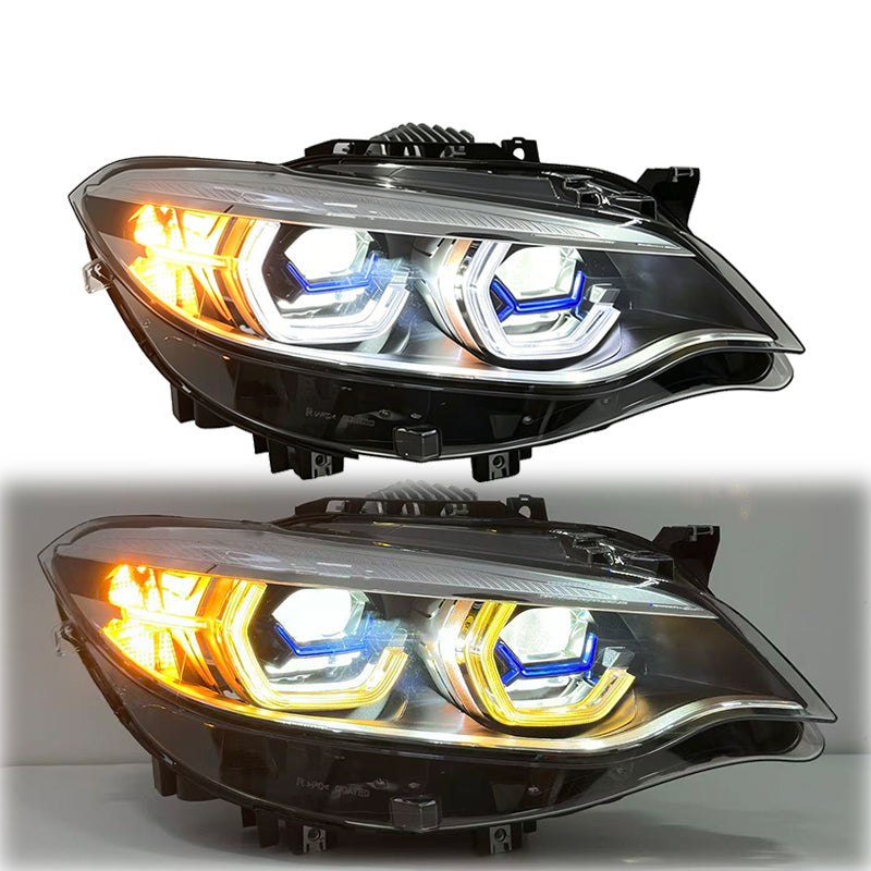 Dual-Color LED Headlights for BMW 2 Series F22 2014-2020