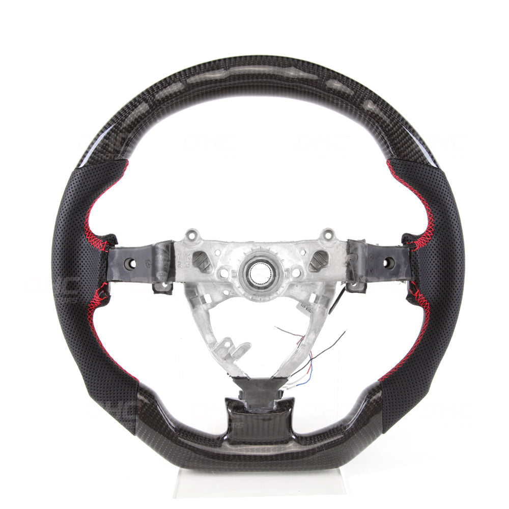 LED RPM Real Carbon Fiber Steering Wheel for Toyota FJ Cruiser