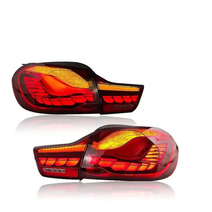BMW 4 Series F32/F33/F36 & M4 F82 Dragon Scale LED Tail Lights 2014-2020