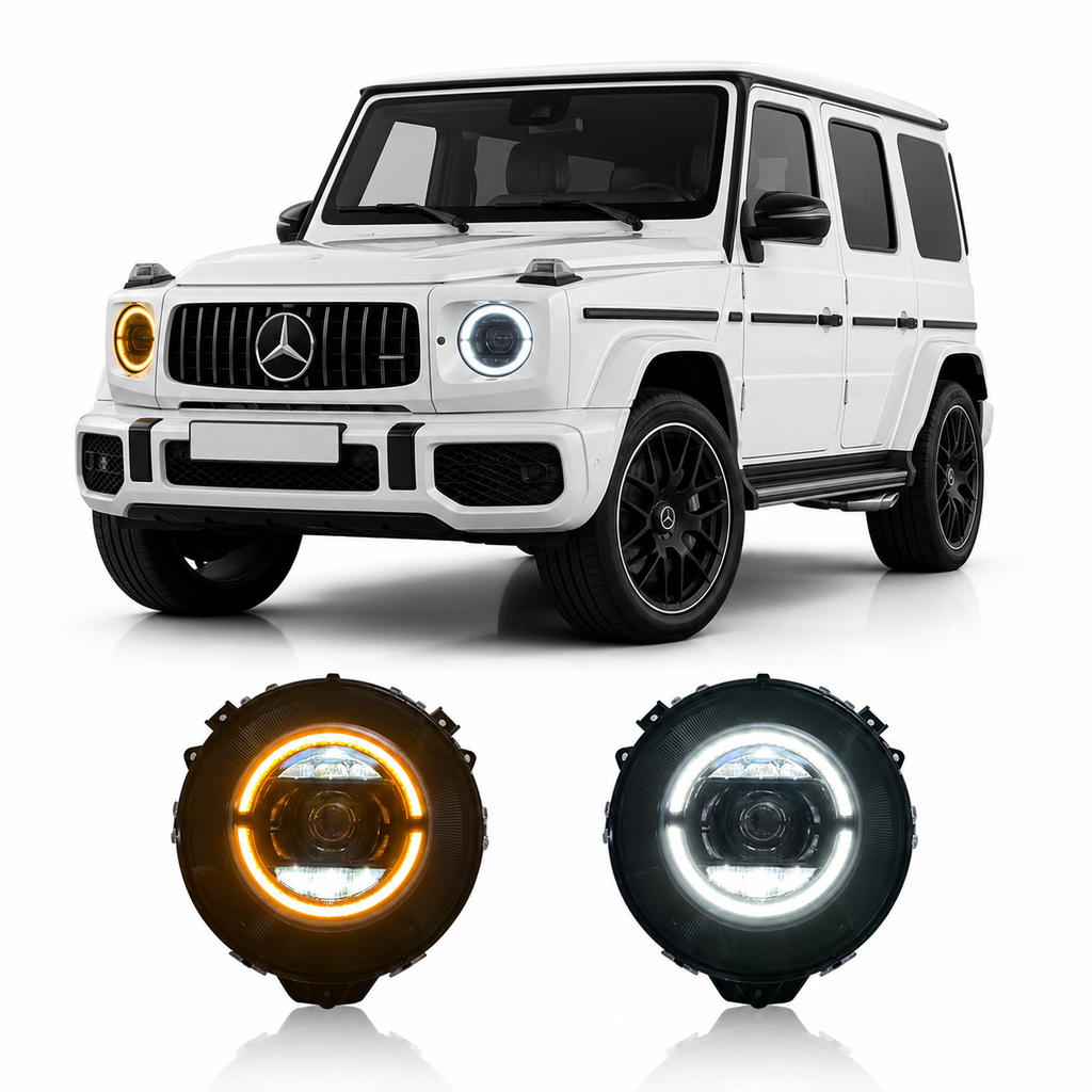 LED Headlights Assembly for Mercedes Benz G-Class W463 (2007–2017)
