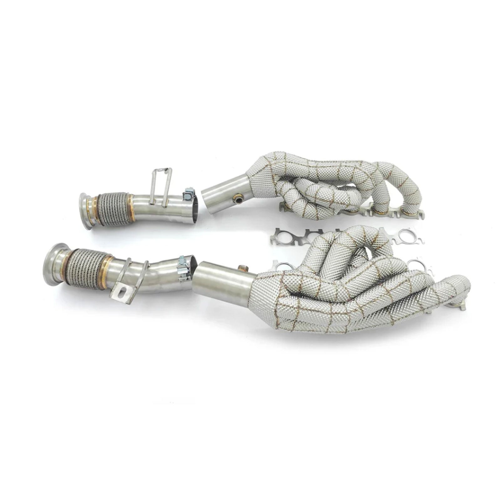 Exhaust Manifold Header Heatshield for Audi R8 V10 5.2L - Bull Boost Performance