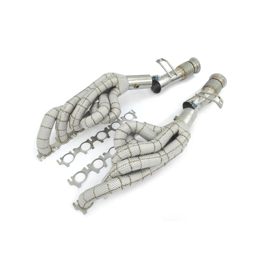 Exhaust Manifold Header Heatshield for Audi R8 V10 5.2L - Bull Boost Performance