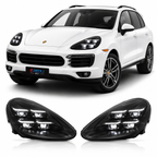 2024 PDLS Matrix Style LED Headlights for Porsche Cayenne 958.2 2015-2017