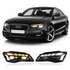 RS5 Style LED Headlights Assembly for Audi A5 (2012–2016)