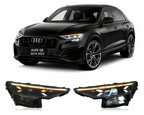 LED Headlights for Audi Q8 2019–2023 Plug-and-Play Headlight Assembly